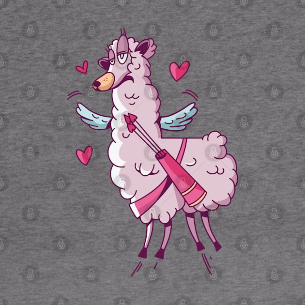 Valentine LLama by LR_Collections